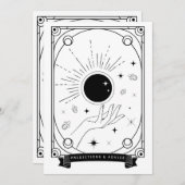 Carte de prévision et de conseil de Tarot (Devant / Derrière)