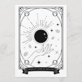 Carte de prévision et de conseil de Tarot (Devant)