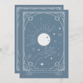 Carte de prévision et de conseil de Tarot (Devant / Derrière)