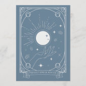 Carte de prévision et de conseil de Tarot (Devant)