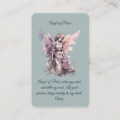 Carte de prière Angel de Paix (Devant)