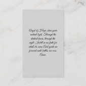 Carte de prière Angel of Hope (Dos)