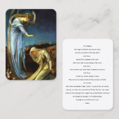 Carte de prière Annonciation et Angelus (Devant / Derrière)