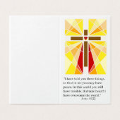 Carte de prière cardiaque (Outside Unfolded)