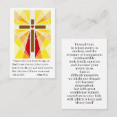 Carte de prière cardiaque (Devant / Derrière)