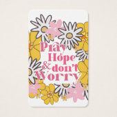 Carte de prière catholique moderne en mémoire (Devant)