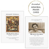 Carte de prière chrétienne orthodoxe simple