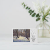 Carte de prière commémorative (Debout devant)