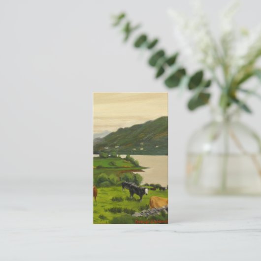 Carte de prière commémorative (Debout devant)