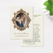 Carte de prière commémorative catholique Marie-Ang (Bureau)