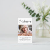 Carte de prière commémorative | Célébrer la vie de (Debout devant)