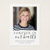 Carte de prière commémorative de 3,5 x 2,5 po (Devant)