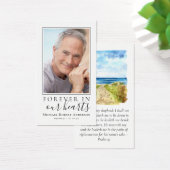 Carte de prière commémorative de la plage (Bureau)