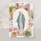 Carte de prière commémorative de la Sympathie cath