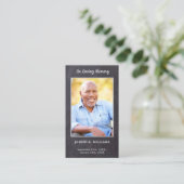 Carte de prière commémorative de l'ardoise rustiqu (Debout devant)