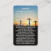 Carte de prière commémorative de trois Croix Psaum (Devant)