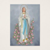 Carte de prière commémorative des funérailles cath (Devant)