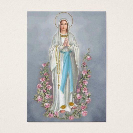 Carte de prière commémorative des funérailles cath (Devant)