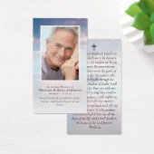 Carte de prière commémorative du coucher du soleil (Bureau)