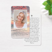 Carte de prière commémorative du coucher du soleil (Bureau)