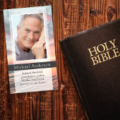 Carte de prière commémorative du coucher du soleil