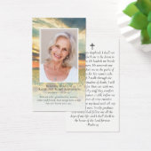 Carte de prière commémorative du coucher du soleil (Bureau)