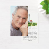 Carte de prière commémorative du phare photo compl (Bureau)