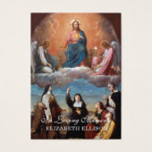 Carte de prière commémorative du Sacré-Coeur (Devant)