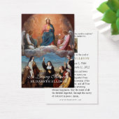 Carte de prière commémorative du Sacré-Coeur (Bureau)