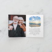 Carte de prière commémorative Folever in Our Heart (Intérieur)