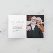 Carte de prière commémorative Folever in Our Heart (Intérieur)