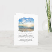 Carte de prière commémorative Folever in Our Heart (Dos)