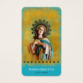 Carte de prière commémorative funéraire catholique (Devant)