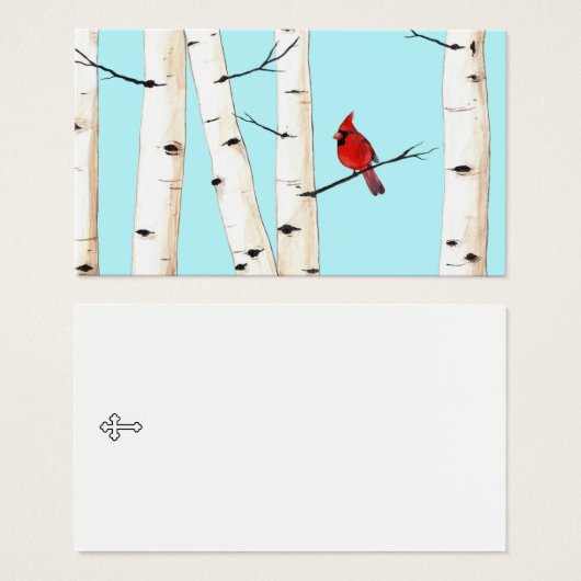 Carte de prière commémorative funéraire Sympathy (Devant & derrière)