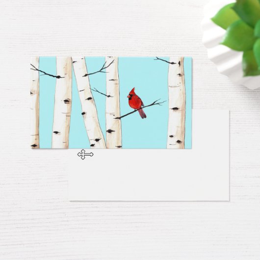 Carte de prière commémorative funéraire Sympathy (Bureau)