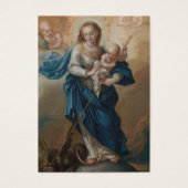 Carte de prière commémorative Immaculée Conception (Devant)