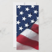 Carte de prière commémorative patriotique Signet f (Devant)