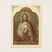 Carte de prière commémorative pour la première com (Devant)