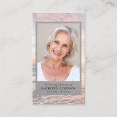 Carte de prière commémorative pour les funérailles (Devant)