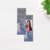 Carte de prière commémorative Signet de la nature  (Bureau)