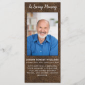 Carte de prière commémorative Signet funéraire Cui (Devant)