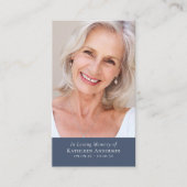 Carte de prière commémorative Sunrise Beach Photo (Devant)