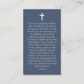 Carte de prière commémorative Sunrise Ocean Photo  (Dos)