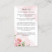 Carte de prière couleur Rose rose (Dos)