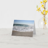 Carte de prière de Beachwrite'sSerenity (Fleur jaune)