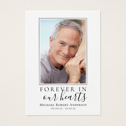 Carte de prière de colibri (Devant)