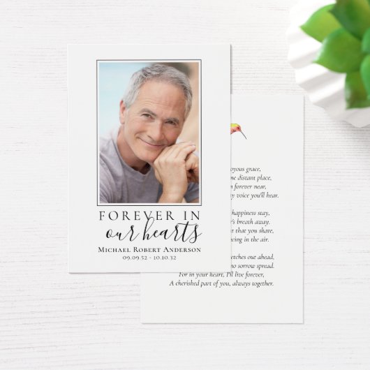 Carte de prière de colibri (Bureau)