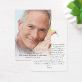 Carte de prière de colibri pleine photo (Bureau)