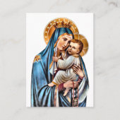 Carte de prière de grossesse catholique romaine (Devant)