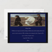 Carte de prière de guérison pour les malades (Devant / Derrière)